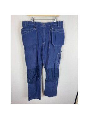 Blaklader Workwear Navy Blue Utility Painter Cargo Pants 38x34 100% Cotton